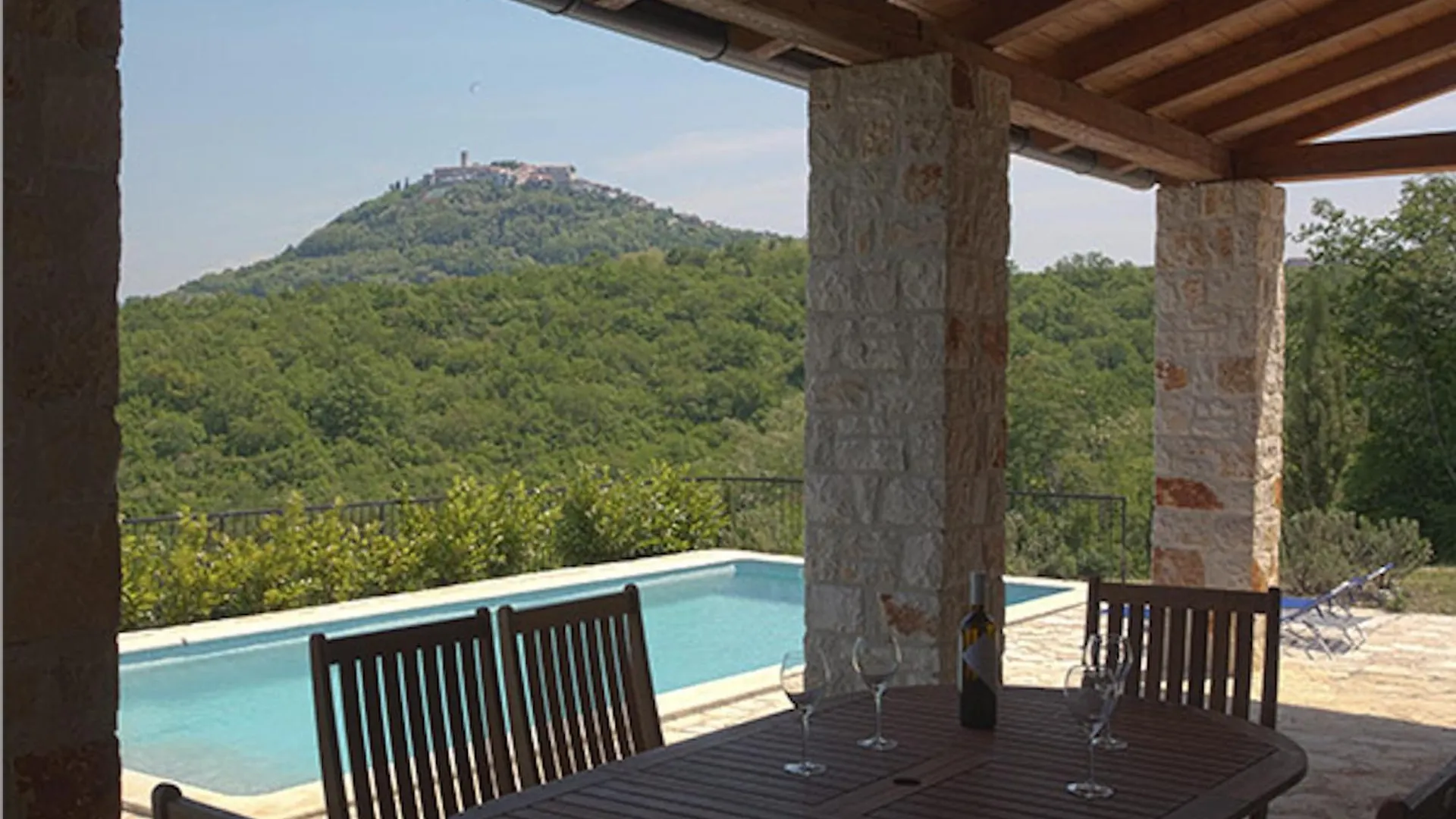 Spacious Villa With 10X5M Pool, Aircon. Rural Retreat, Stunning Views. Motovun 0*,  Croatia